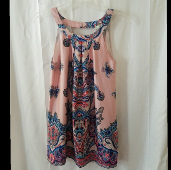 jade melody tam Tops - Jade Melody Tam Pink Paisley Halter  Tank Top
